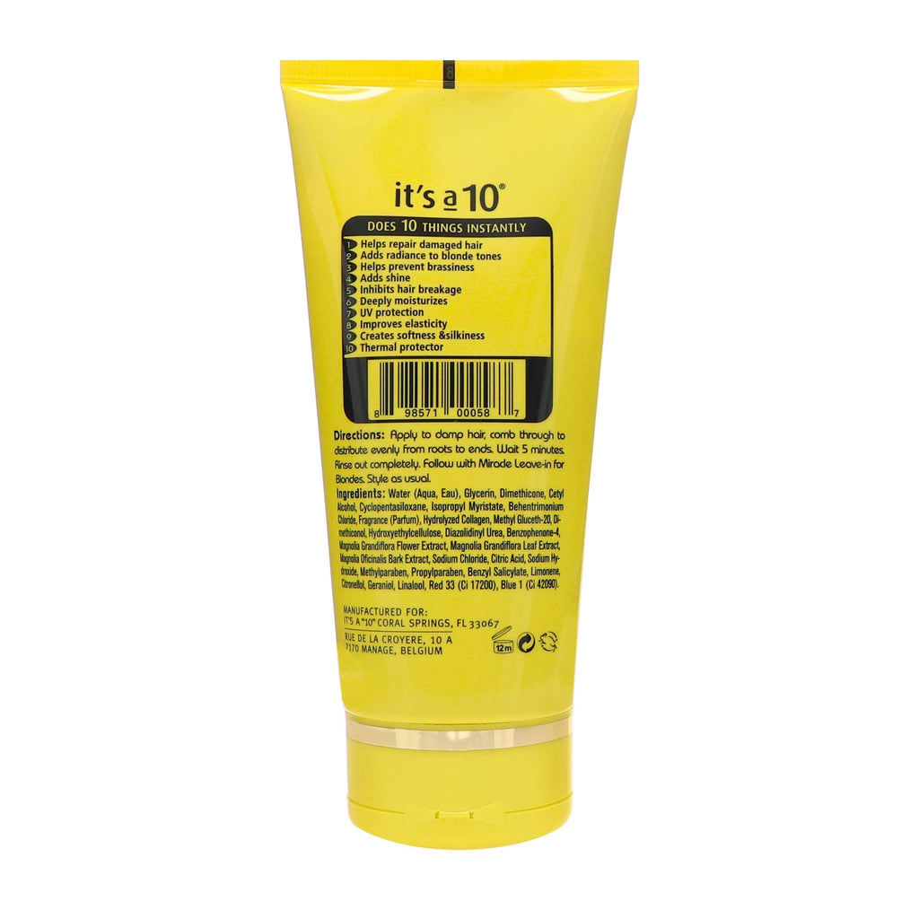 It's a 10 Haircare Five Minute Hair Repair for Blondes – Pack of 2, 5 fl oz