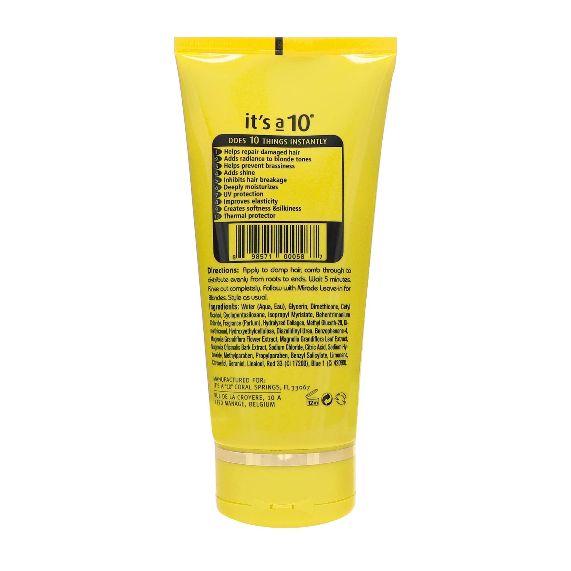 It's a 10 Haircare Five Minute Hair Repair for Blondes – Pack of 2, 5 fl oz