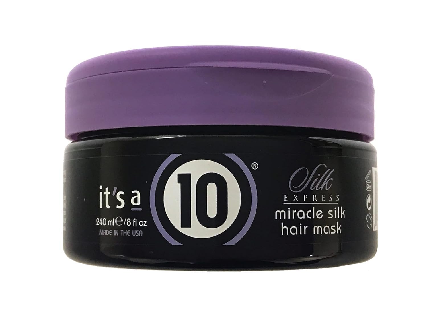 It's a 10 Haircare Silk Express Miracle Silk Hair Mask, 8 fl oz – Deep Conditioning for All Hair Types