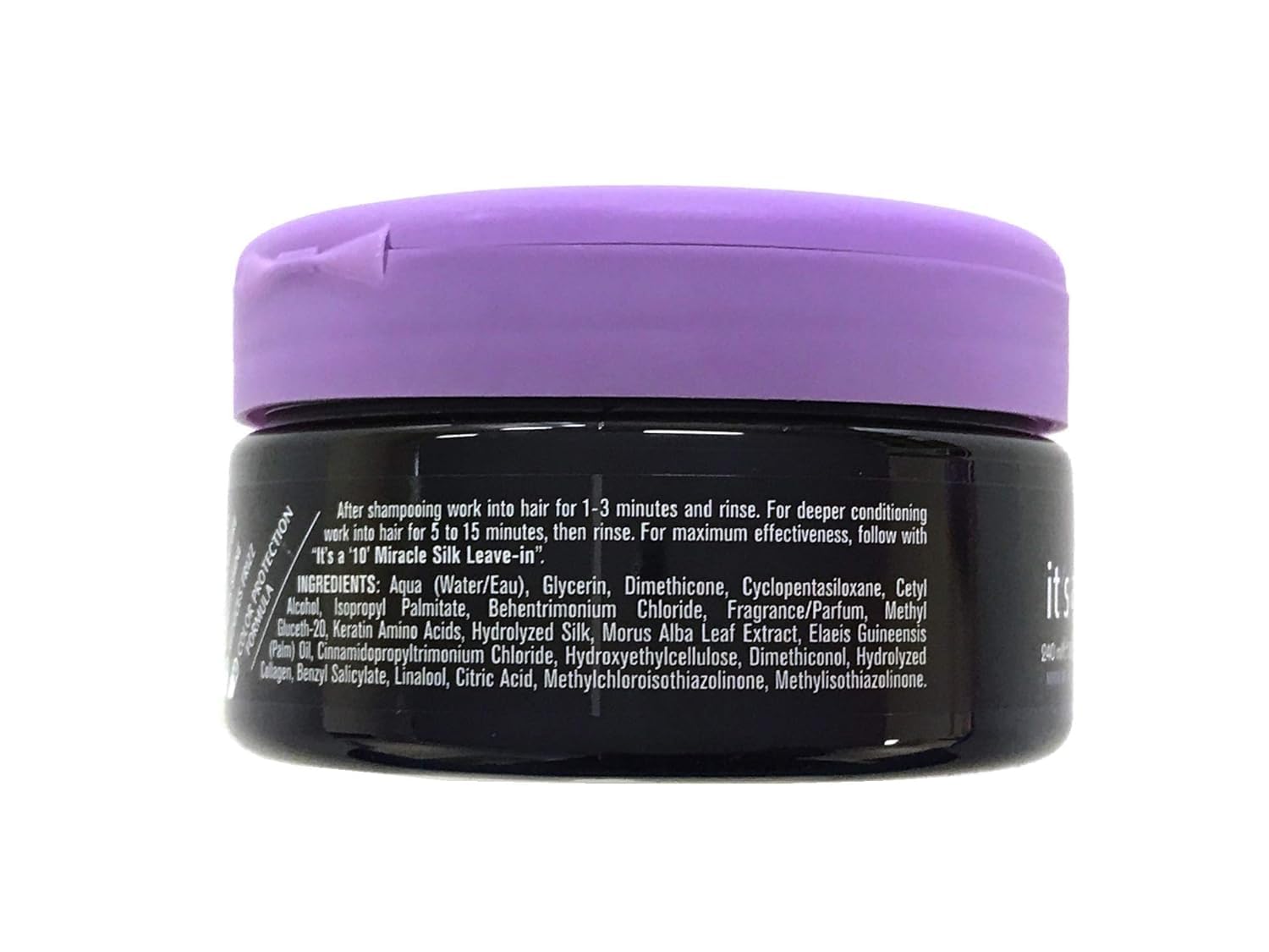 It's a 10 Haircare Silk Express Miracle Silk Hair Mask, 8 fl oz – Deep Conditioning for All Hair Types
