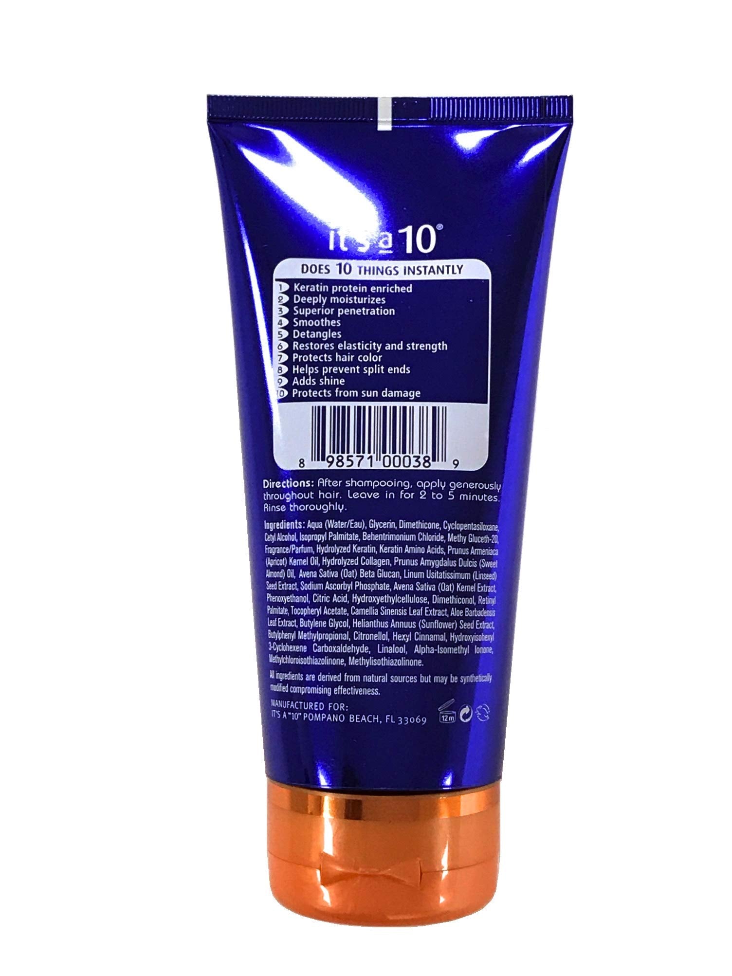 It's A 10 Deep Conditioner Plus Keratin – Unisex, 5 oz | It's A 10 Haircare