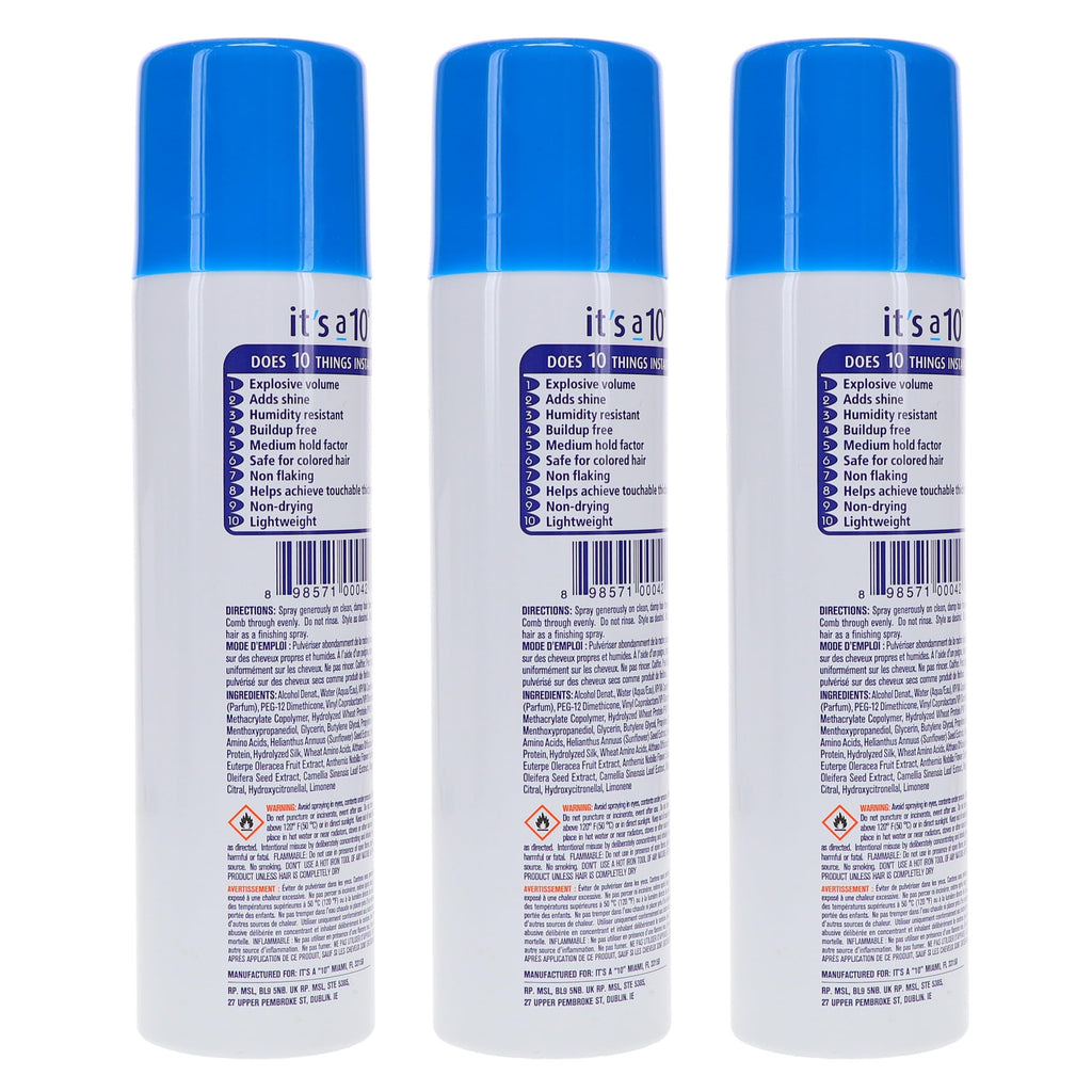 It's a 10 Haircare Miracle Blowdry Volumizer, 6 fl oz (Pack of 3)