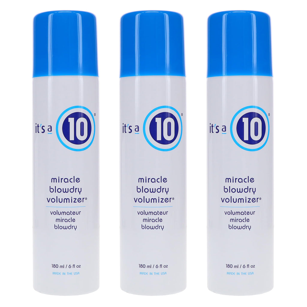It's a 10 Haircare Miracle Blowdry Volumizer, 6 fl oz (Pack of 3)