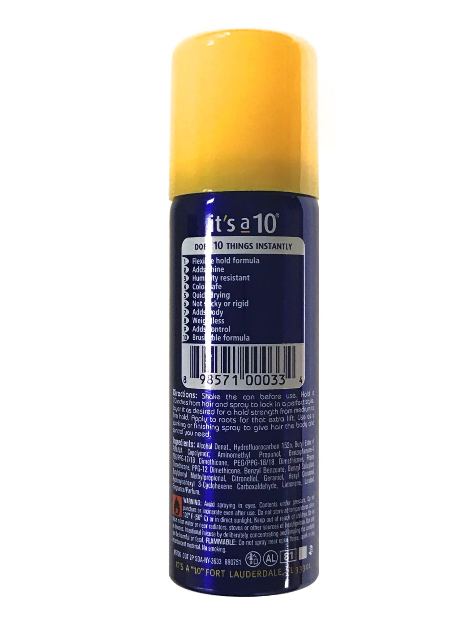 It's a 10 Miracle Finishing Spray – Lightweight Hold, Shine & Quick-Dry | 1.7 oz