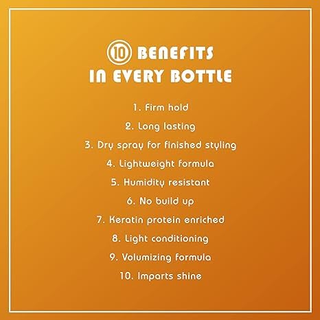 It's A 10 Miracle Super Hold Finishing Spray Plus Keratin – 10 oz