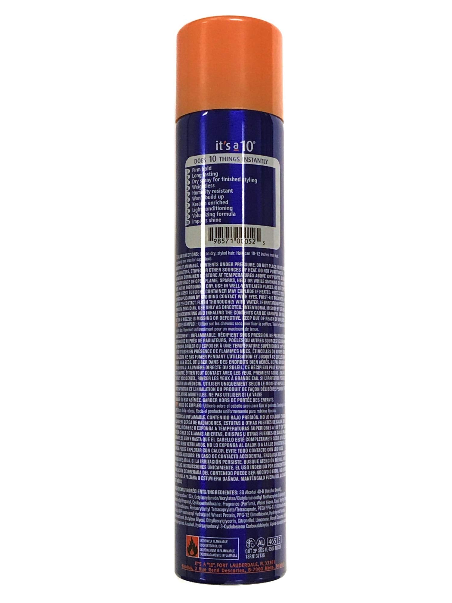 It's A 10 Miracle Super Hold Finishing Spray Plus Keratin – 10 oz