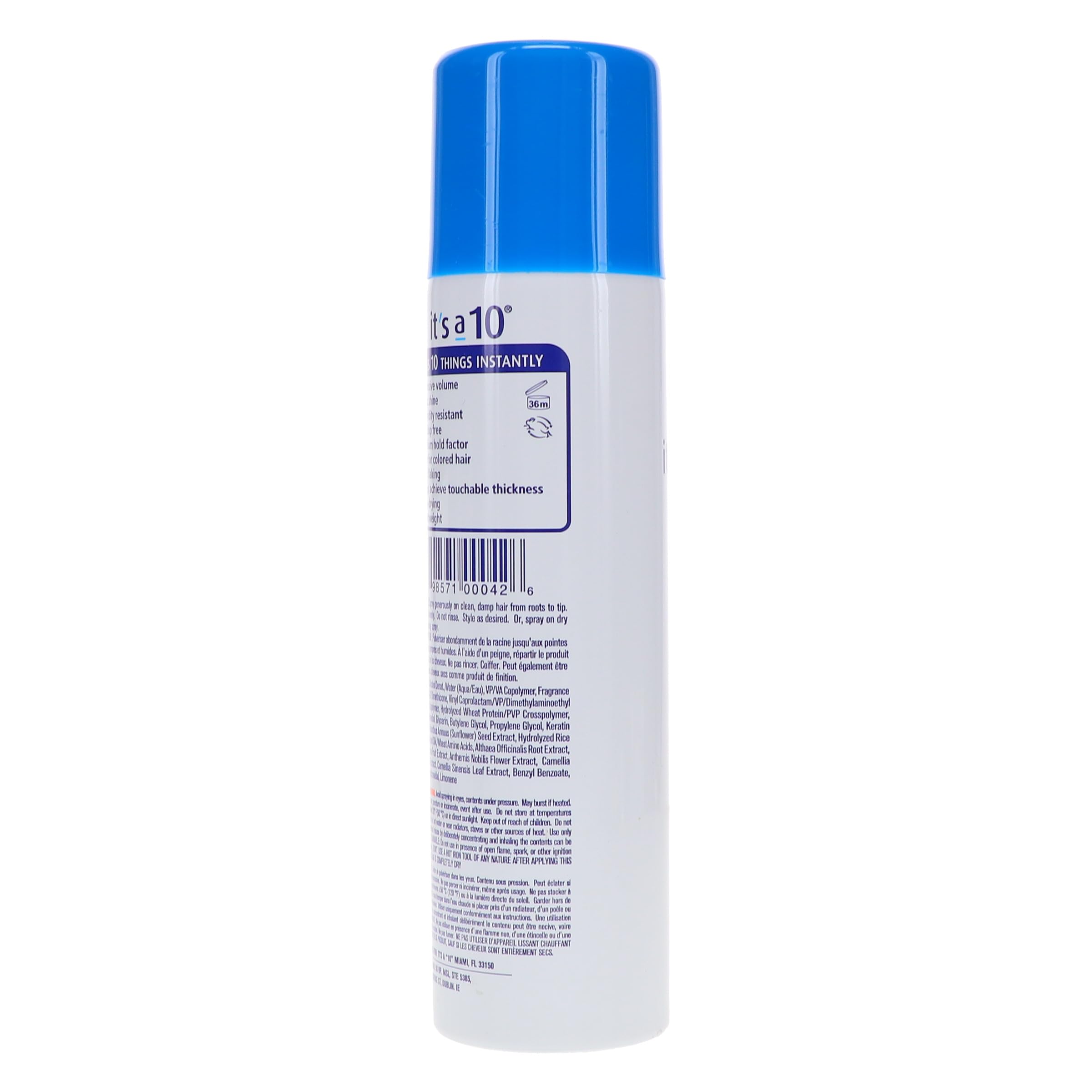 It's A 10 Miracle Blowdry Volumizer 6 Oz – Lightweight Root Lift for Volume & Shine