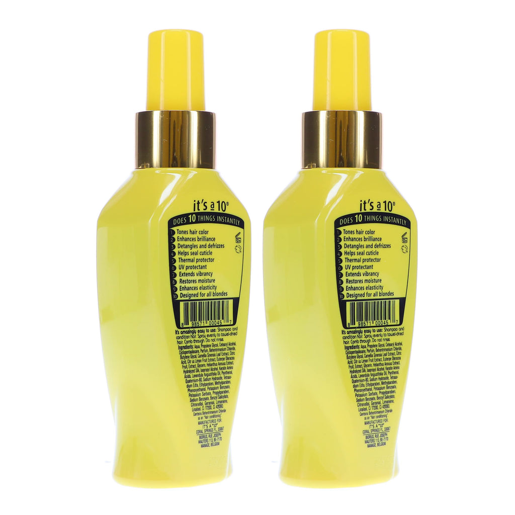 ITS A 10 Miracle Leave-In for Blondes – 4 oz (Pack of 2)