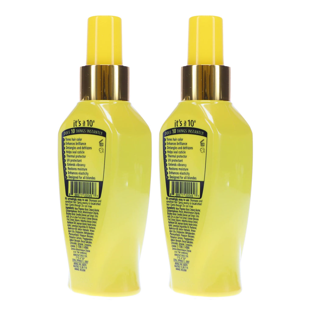 ITS A 10 Miracle Leave-In for Blondes – 4 oz (Pack of 2)