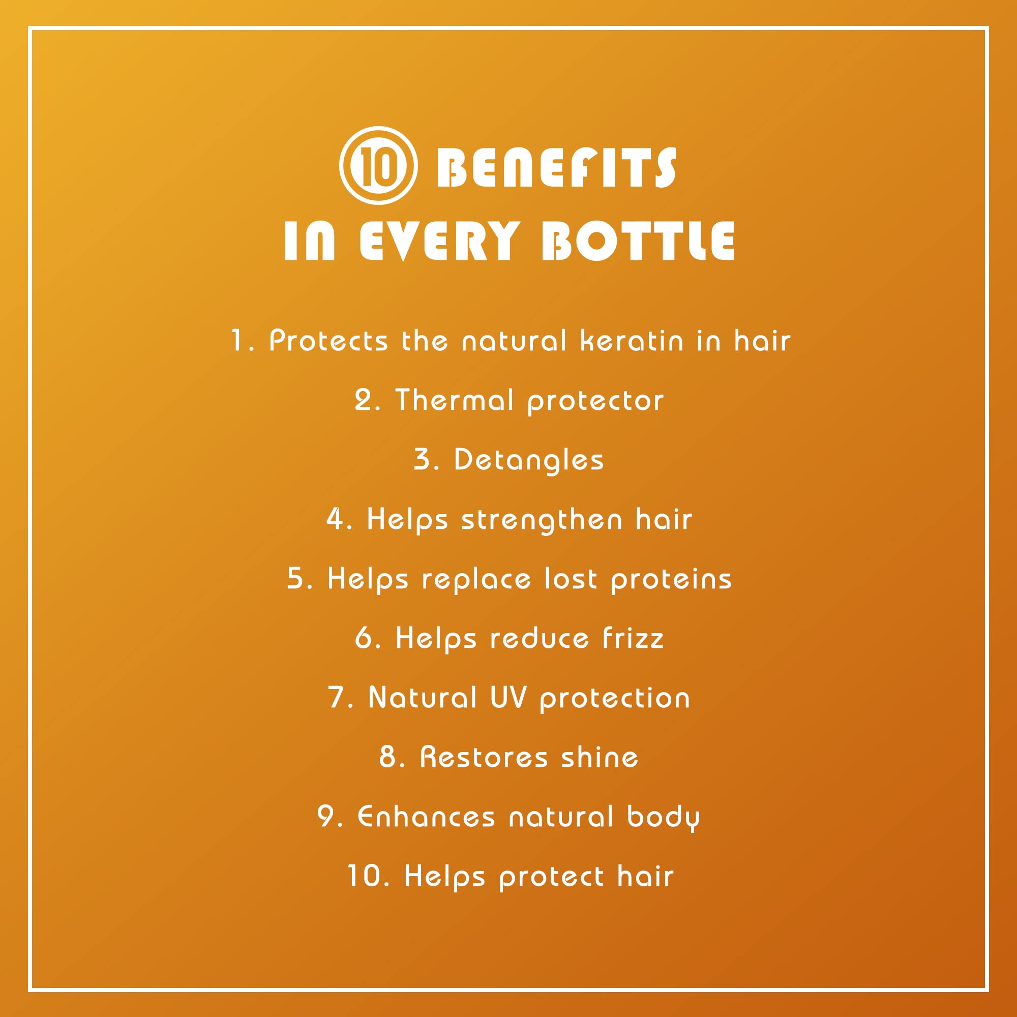 It's a 10 Haircare Miracle Leave-In Plus Keratin Spray – Pack of 4, 4 fl oz each