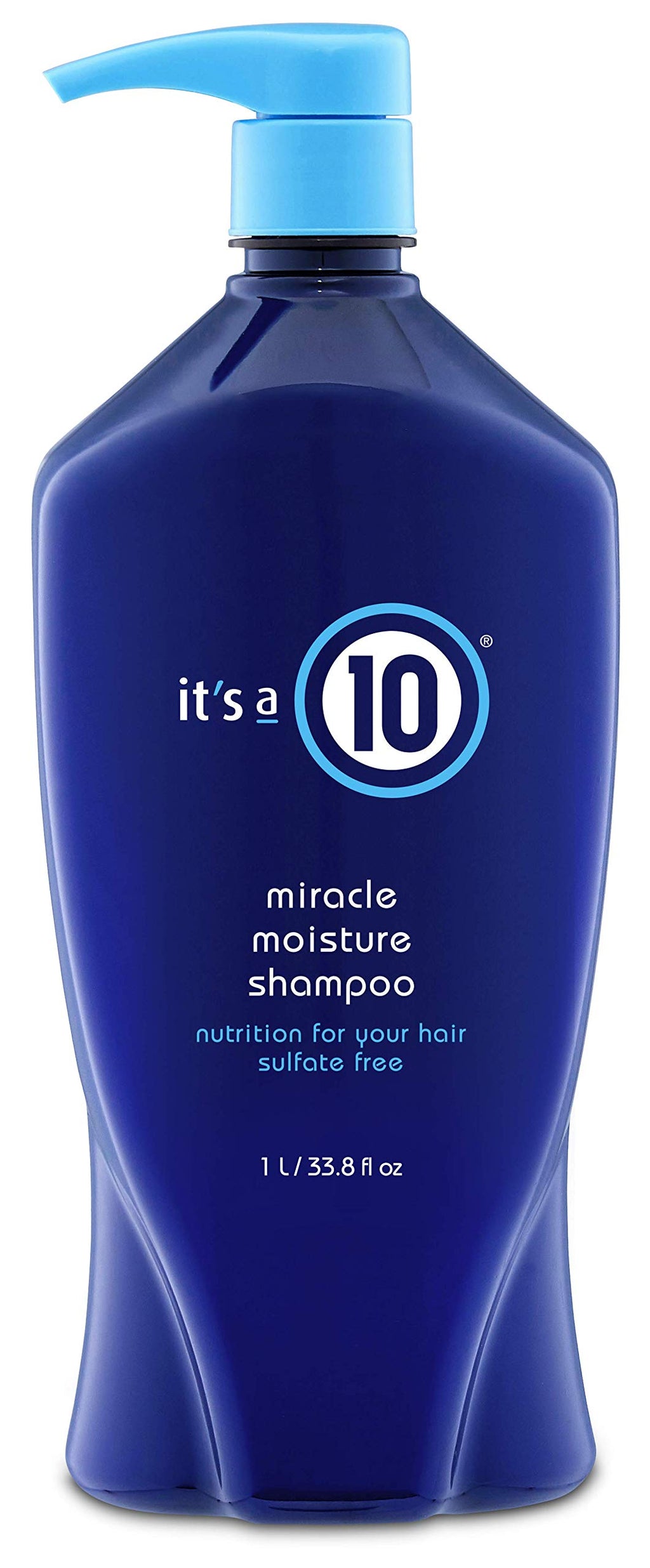 It's A 10 Miracle Moisture Shampoo 33.8 oz & Daily Conditioner 33.8 oz Duo – Hydration & Color-Safe Care