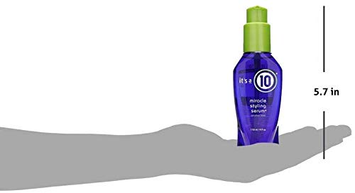 it's a 10 Miracle Styling Serum 4 oz (Pack of 2) | Humidity-Resistant, Smooth Shine