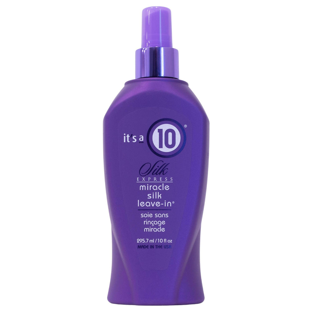 It's A 10 Silk Express Miracle Silk Leave-In — 10 oz | Detangler, Hydration & Heat Styling Prep