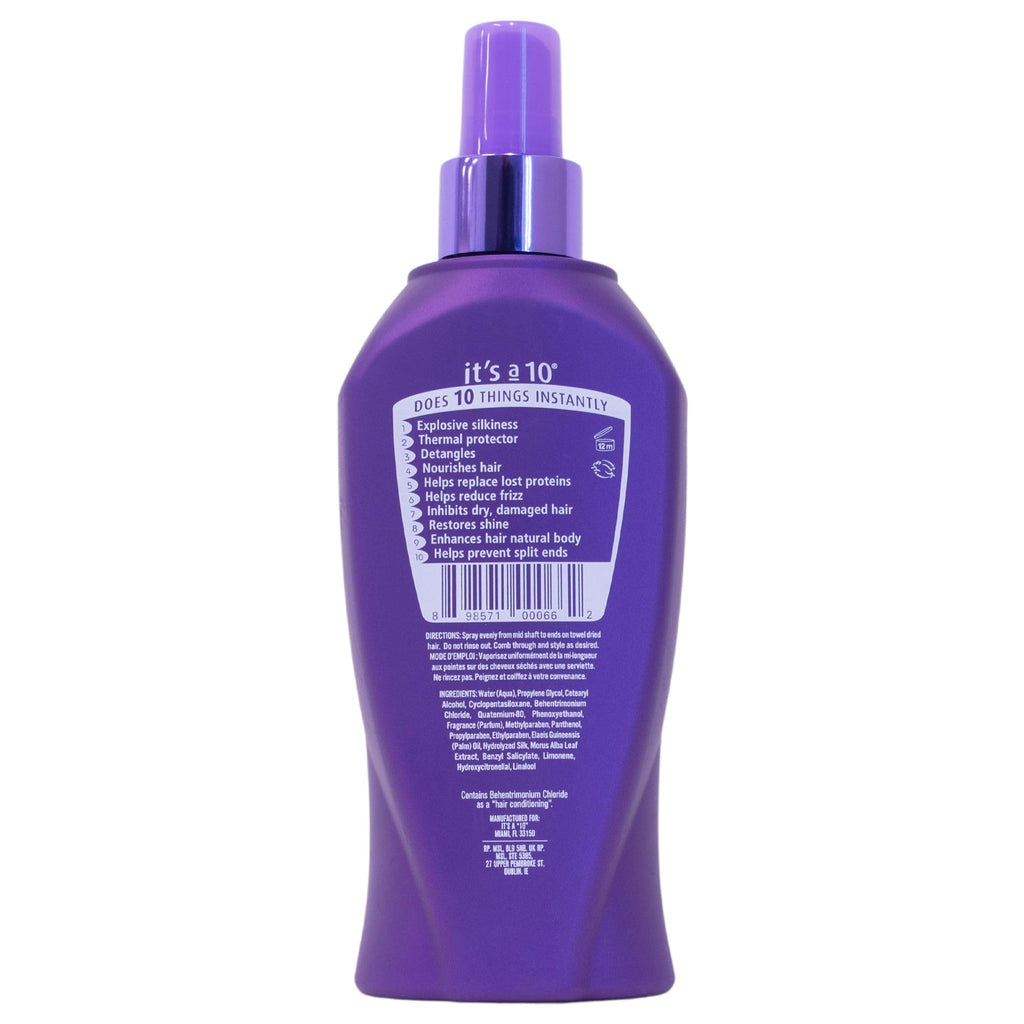 It's A 10 Silk Express Miracle Silk Leave-In — 10 oz | Detangler, Hydration & Heat Styling Prep