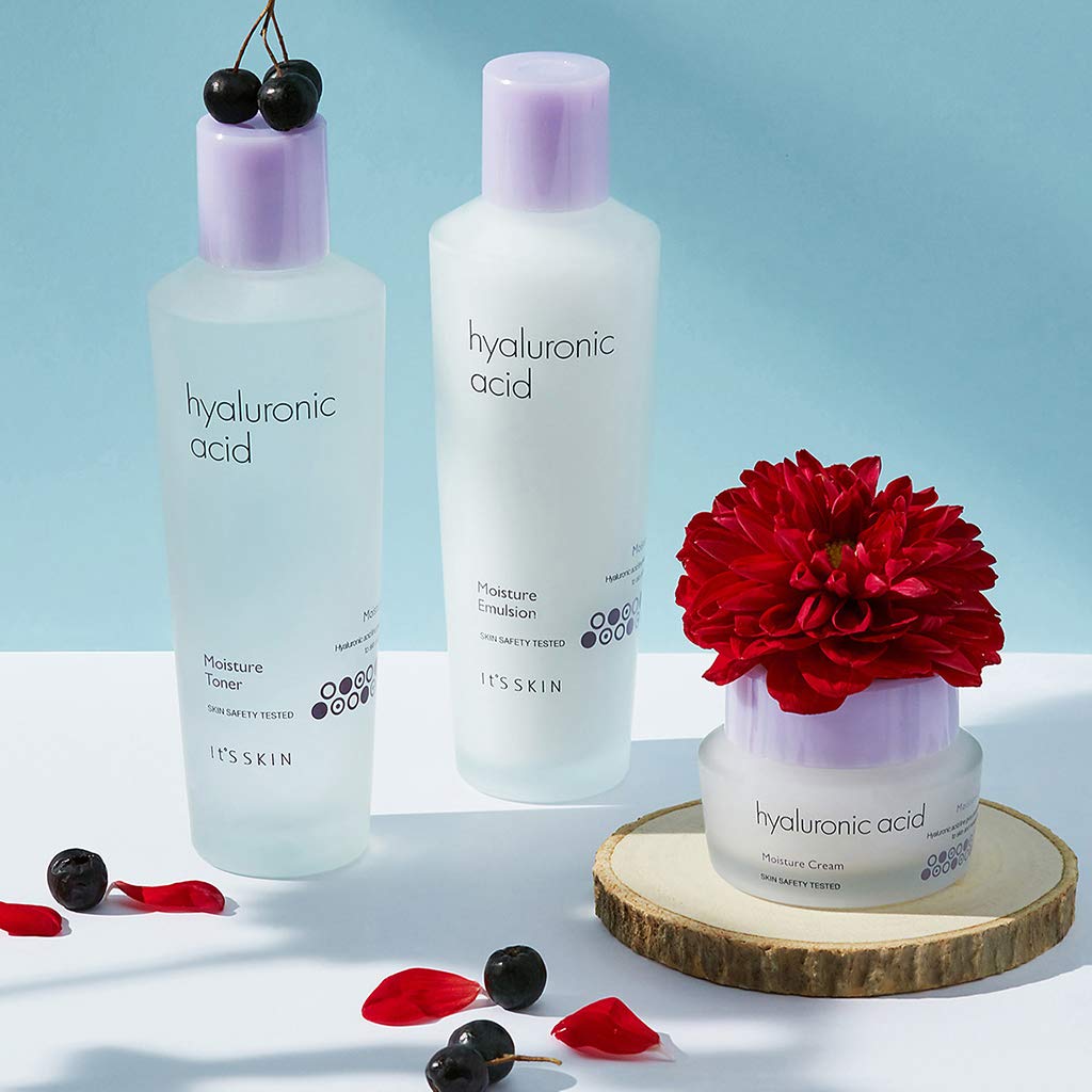 It'S SKIN Hyaluronic Acid Moisture Emulsion – Hydrating Face Moisturizer for Dewy Skin (5.07 fl oz)