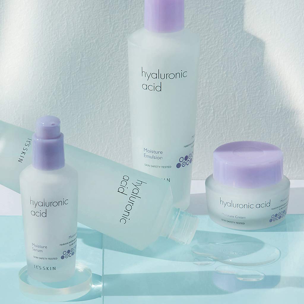 It'S SKIN Hyaluronic Acid Moisture Emulsion – Hydrating Face Moisturizer for Dewy Skin (5.07 fl oz)