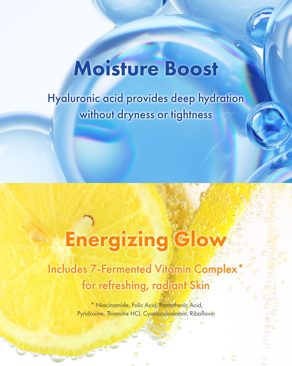 It'S SKIN V7 Hyaluronic Moisturizer - Hydrating Daily Facial Cream with 7 Vitamins