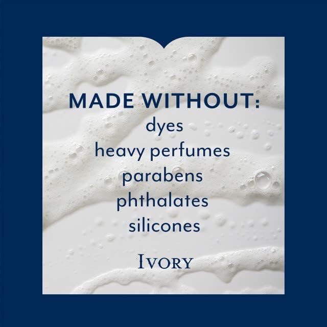 Ivory Scented Body Wash with Aloe, 21 oz (Pack of 6)
