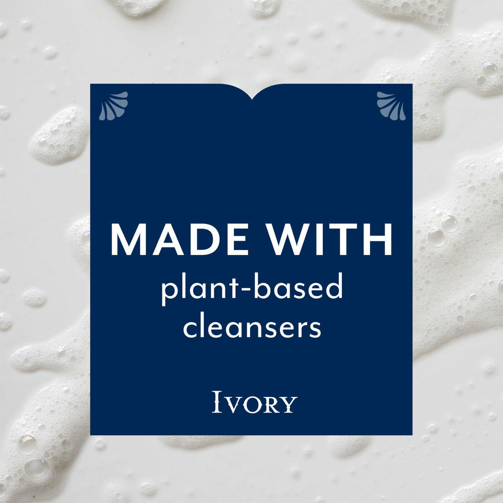 Ivory Body Wash Original – 12 oz (Pack of 3) | Dye-Free, Plant-Based Clean
