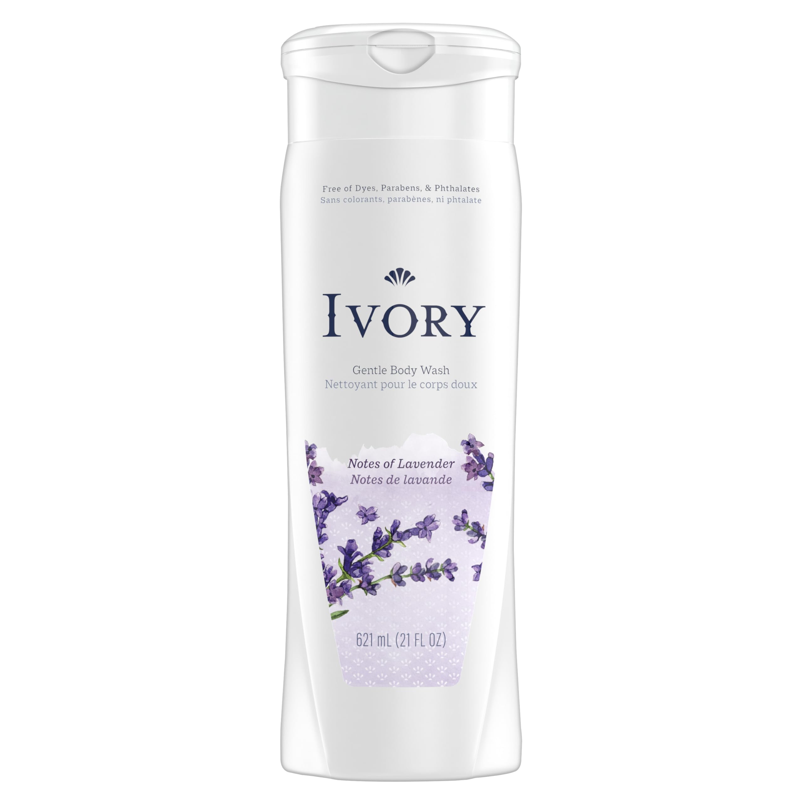 Ivory Lavender Body Wash, 21 oz – Gentle Lavender Cleanser