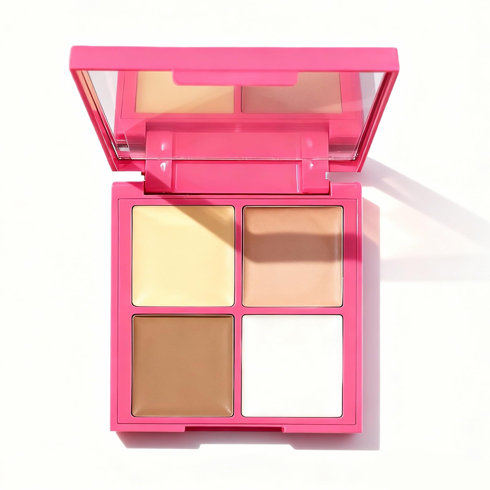 IWAWA Concealer Full Coverage Palette 01 – 4-Shade, Long-Lasting, Waterproof Concealer for Face & Body (0.28 oz)