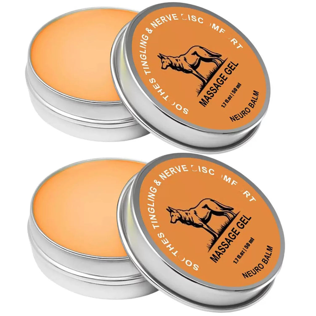 iYanoc Wolf Neuro Balm – 2-Pack Muscle and Joint Builder Massage Cream for Daily Joint and Muscle Care