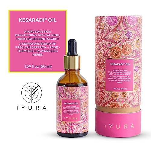 The Ayurveda Experience | iYURA Kesaradi Brightening Saffron Face Oil – 3 Drops Daily
