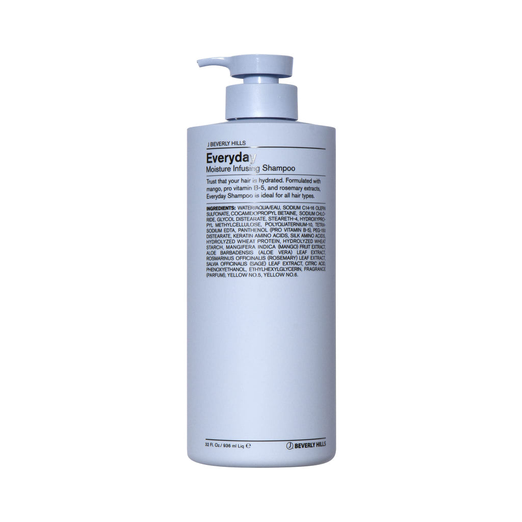 J Beverly Hills Blue Blonde Toning Shampoo with Coconut Oil – Deep Conditioning (32 oz)