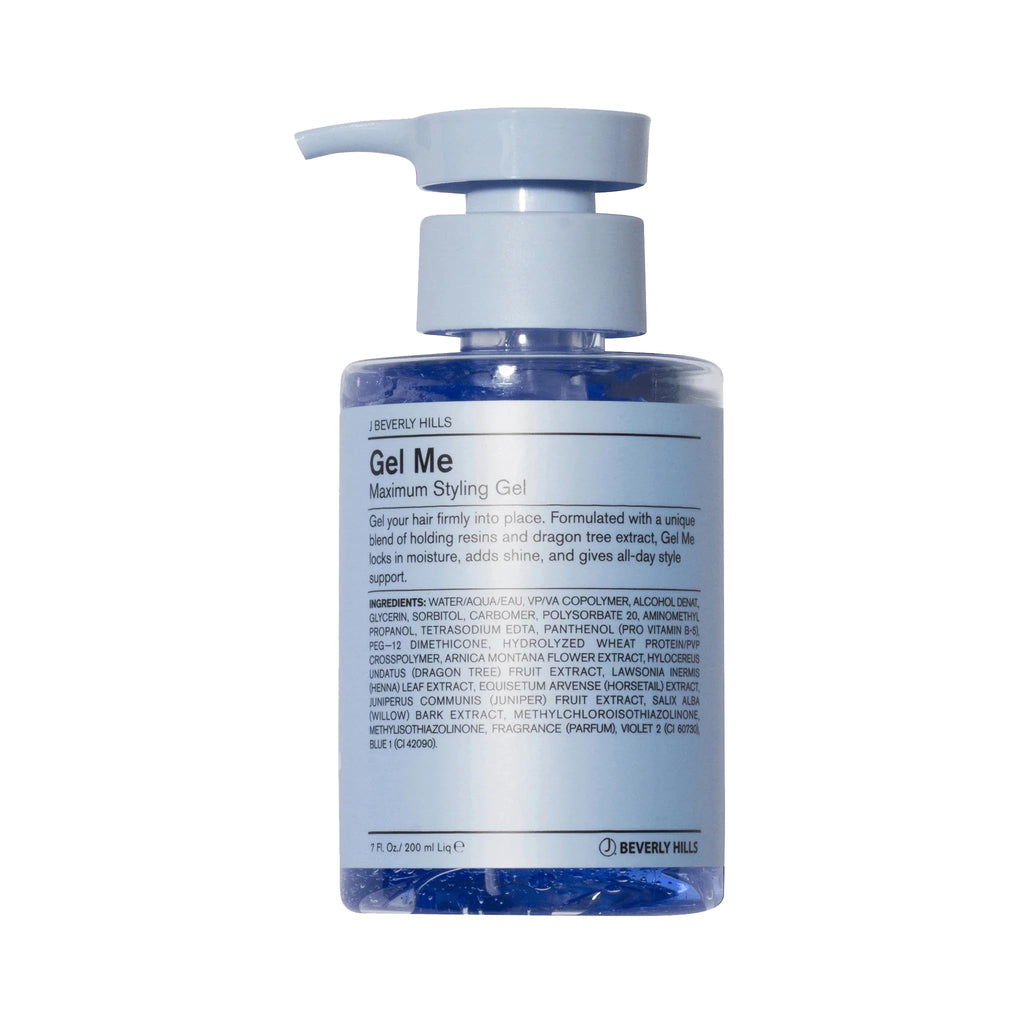 J Beverly Hills Blue Gel Me — Pro-Vitamin B5 Firm Hold Gel, 7 oz