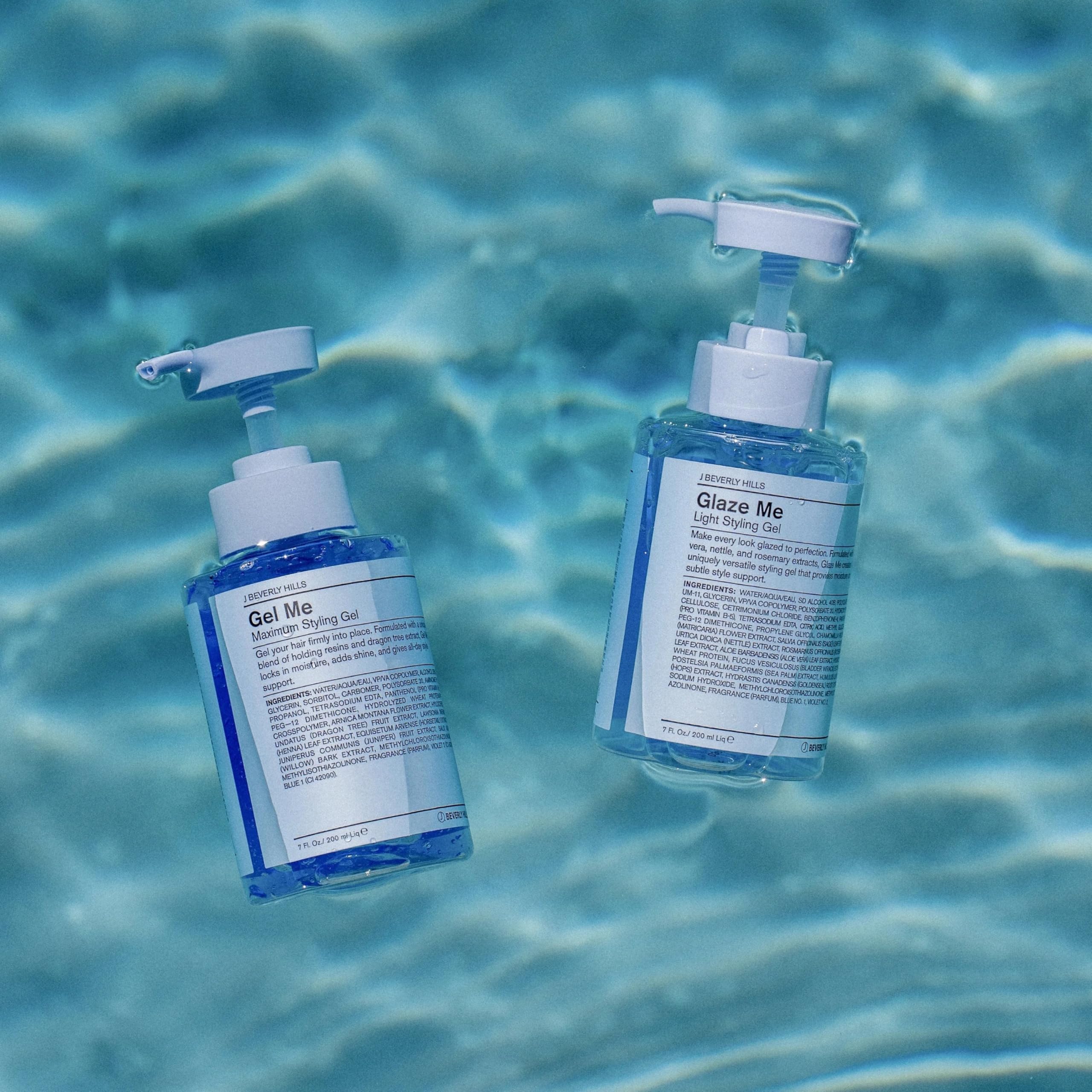 J Beverly Hills Blue Gel Me — Pro-Vitamin B5 Firm Hold Gel, 7 oz