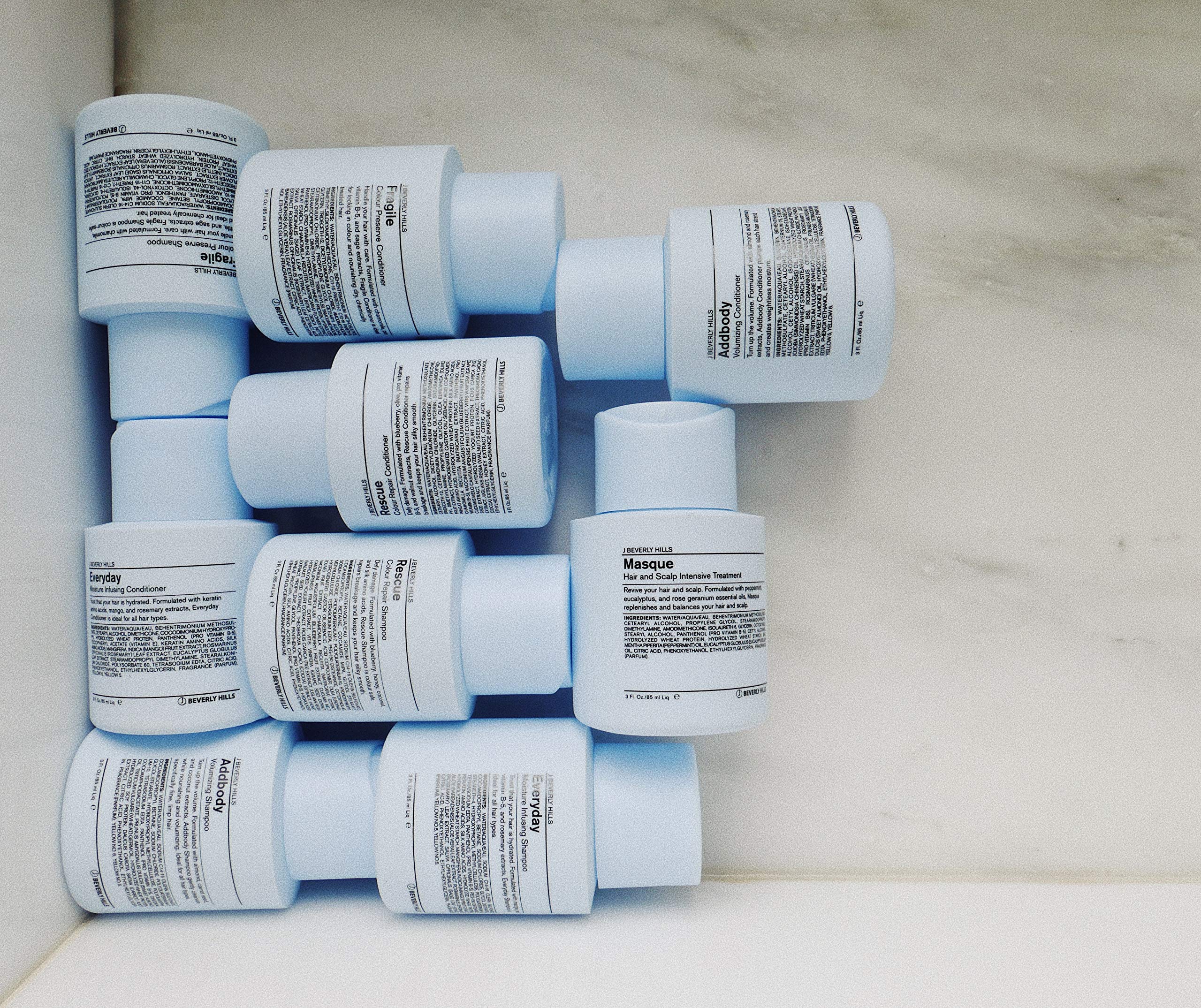 J Beverly Hills Blue Rescue Colour Repair Shampoo – 3 oz Bottle (Pack of 2)