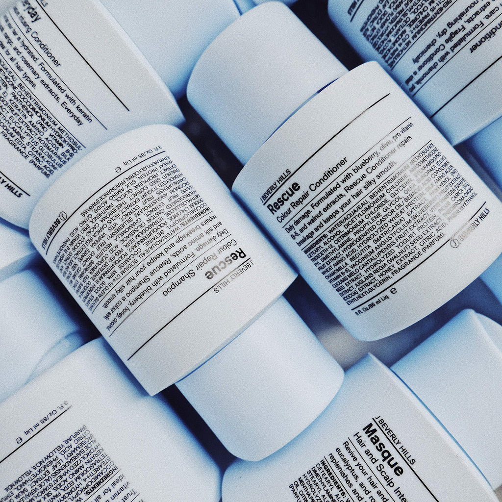J Beverly Hills Blue Rescue Colour Repair Shampoo – 3 oz Bottle (Pack of 2)