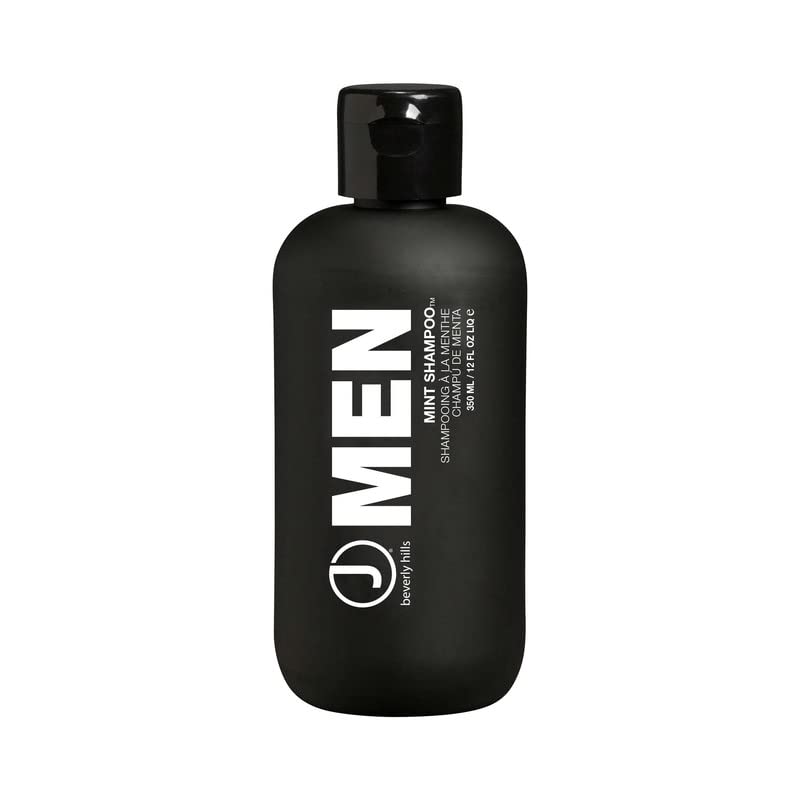 J Beverly Hills Men's Mint Shampoo with Peppermint – 12 oz