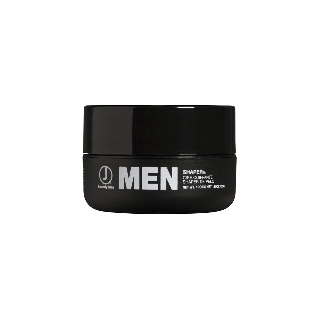 J Beverly Hills Men's Shaper Strong Hold Cream with Coconut Oil – Deep Conditioning, 1.85 oz