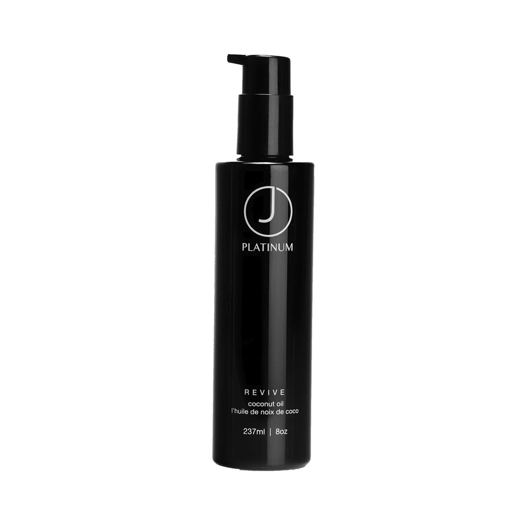 J Beverly Hills Platinum Revive Hair Oil with Argan Oil – Heat Protection, 8 oz