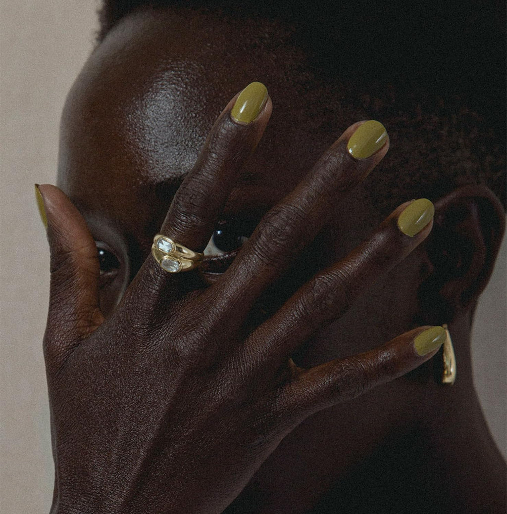 J. Hannah Nail Polish – Earthy Chartreuse Green (Eames) | Vegan, Non-Toxic, Cruelty-Free, Gluten-Free, USA Made
