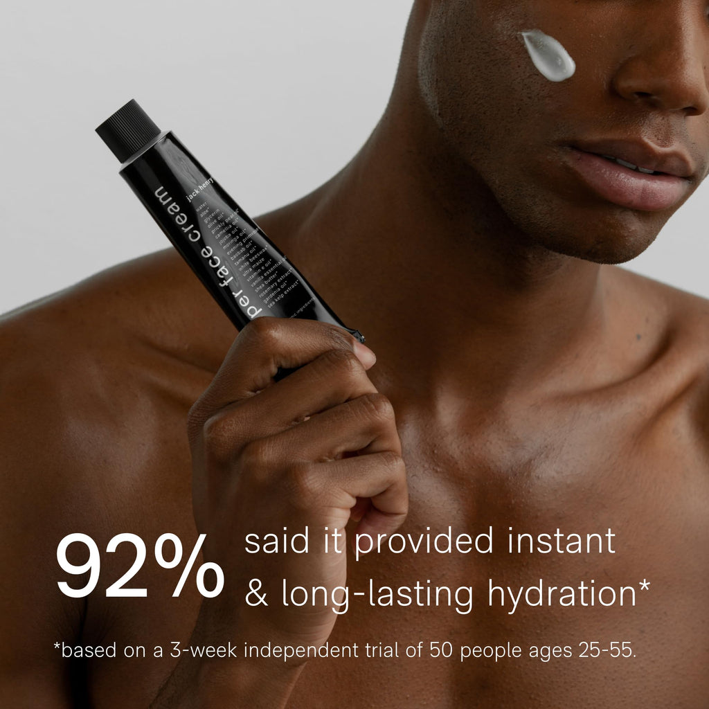 Jack Henry Super Face Cream - Lightweight Hydrating Moisturizer for All Skin Types