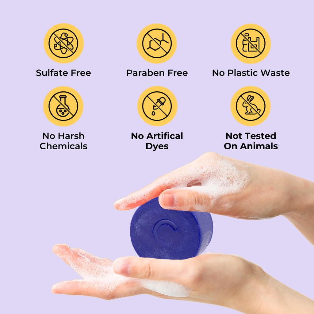 Jack59 All Natural Shampoo & Conditioner Bar Set for Blonde, Silver & Grey Hair – 3 oz & 2 oz (Pack of 2)