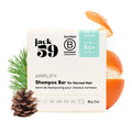 Jack59 All Natural Shampoo Bar for Normal Hair (3oz) | Volume, Shine & Static Reduction