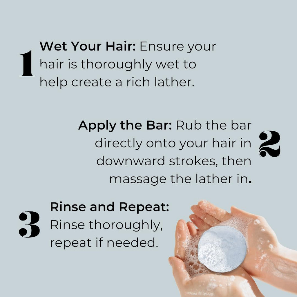 Jack59 Vitality: All Natural Bar Shampoo & Conditioner for Oily Hair – Travel Pack (3 oz & 2 oz)
