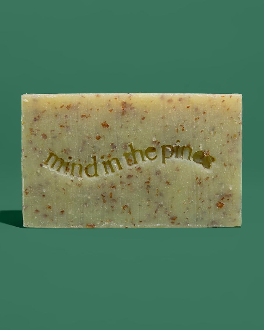 Jackfir Bushwhacker Bar Soap (2-Pack) – Organic, EWG Verified, Exfoliating Wheat Bran & Hydrating Coconut & Olive Oil
