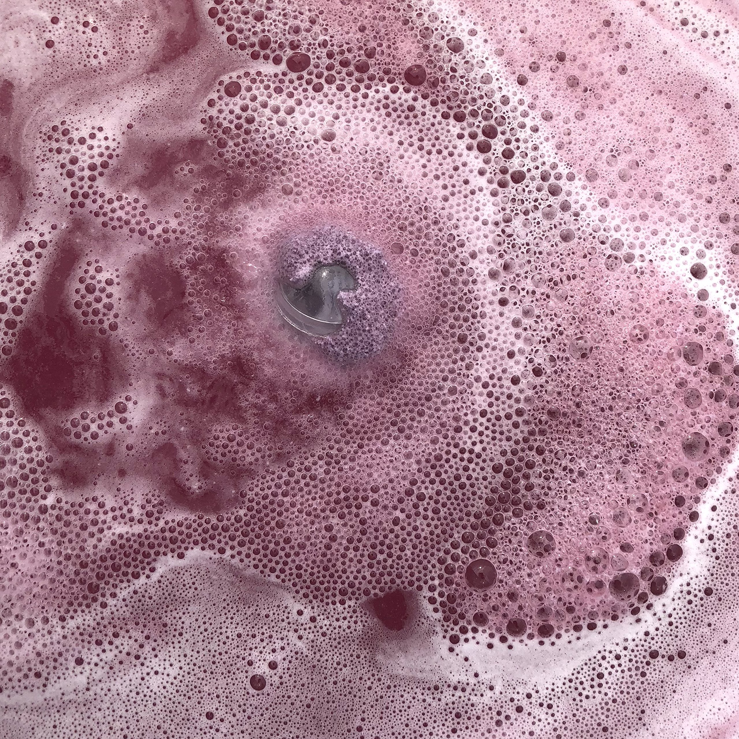 Surprise Ring Bath Bomb – Extra Large 10 oz, Pink Himalayan Sea Salt, USA Made