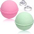 Mermaid Love Potion Bath Bombs Gift Set (2-Pack) – Ring Inside, Size 9, Made in USA | Jackpot Candles