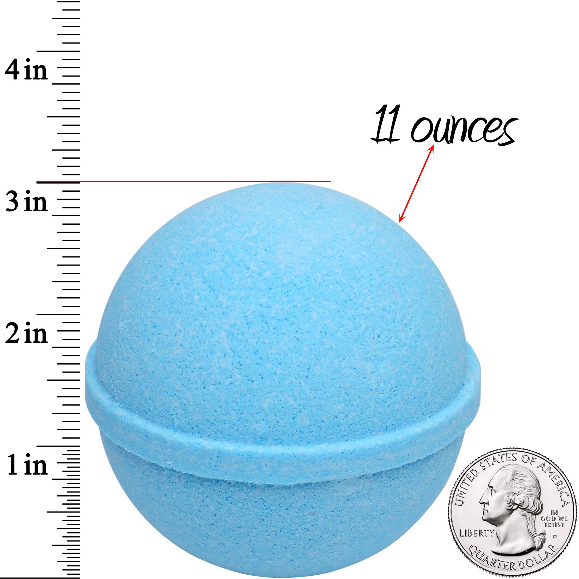 Ocean Breeze Lavender Bath Bombs Gift Set (2 × 10 oz) with Size 9 Ring Inside – Jackpot Candles, Made in USA