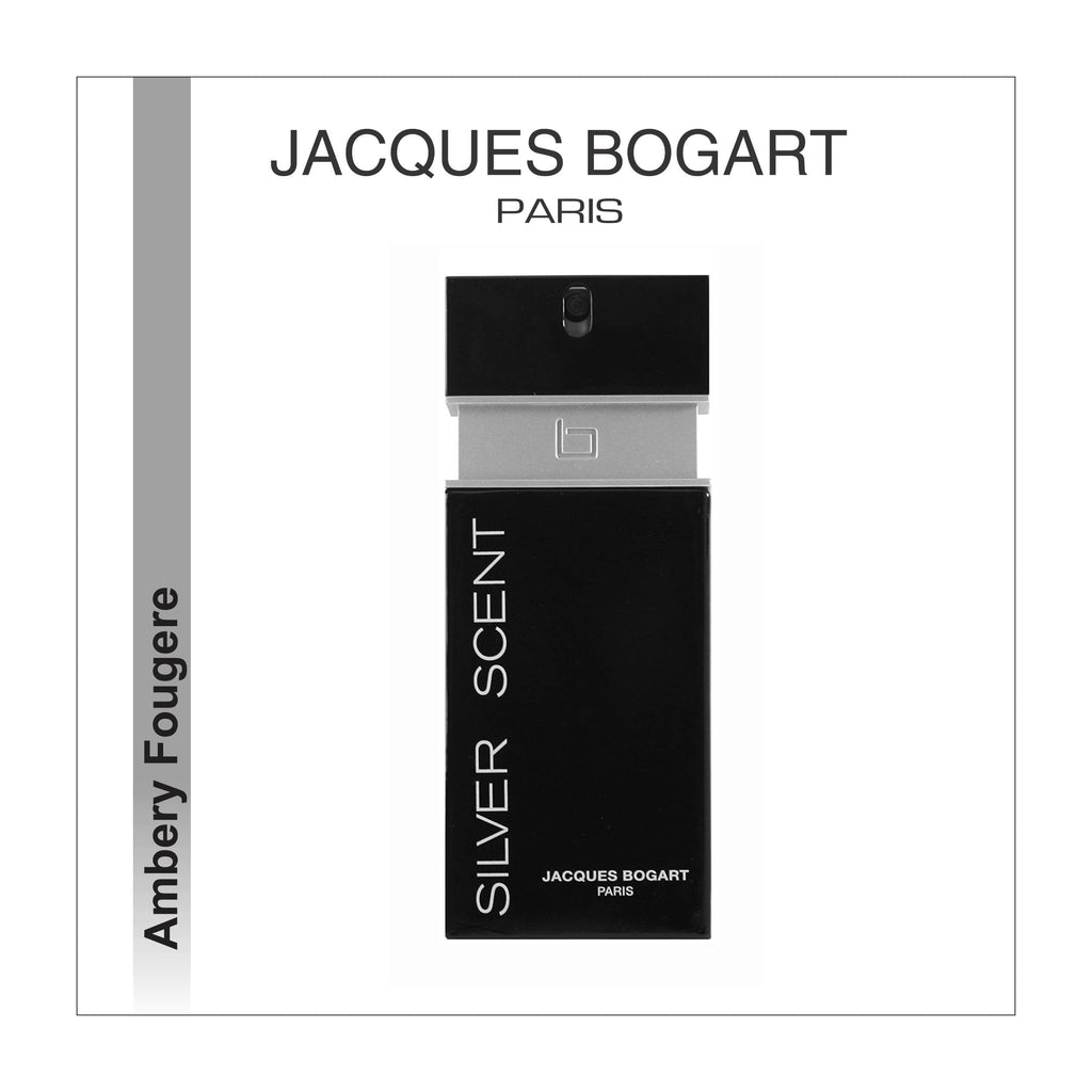 Jacques Bogart Silver Scent for Men Edt Spray 3.33 oz