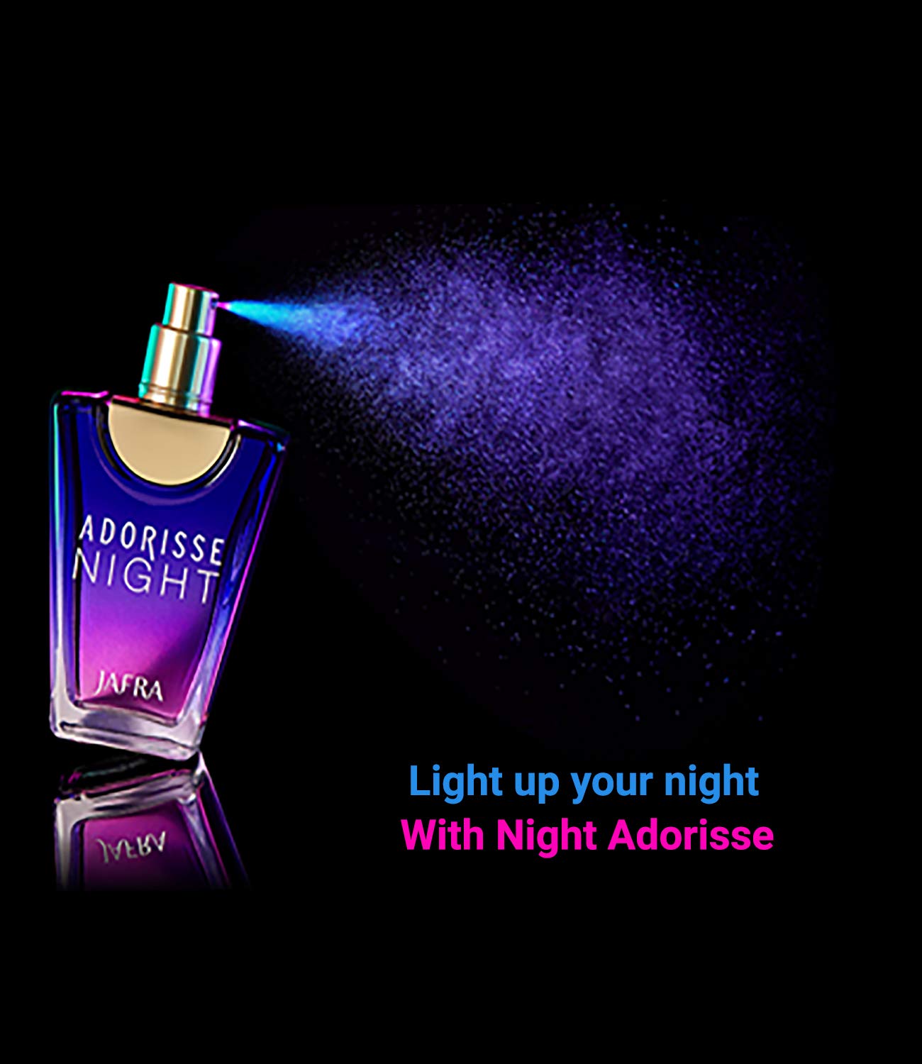 Jafra Adorisse Night Eau de Parfum for Women – 1.7 fl oz