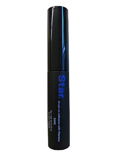 JAIDI Star Glue - Super Strong Eyelash Adhesive (Dark or Clear), Brush-On, 2/4/6 PCS