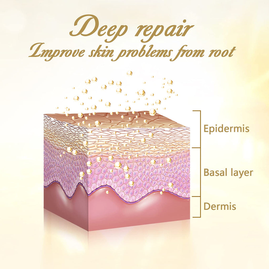 Jakuva 24k Gold Gel Facial Mask – Deep Hydration, Collagen & Hyaluronic Acid, 15 Pcs