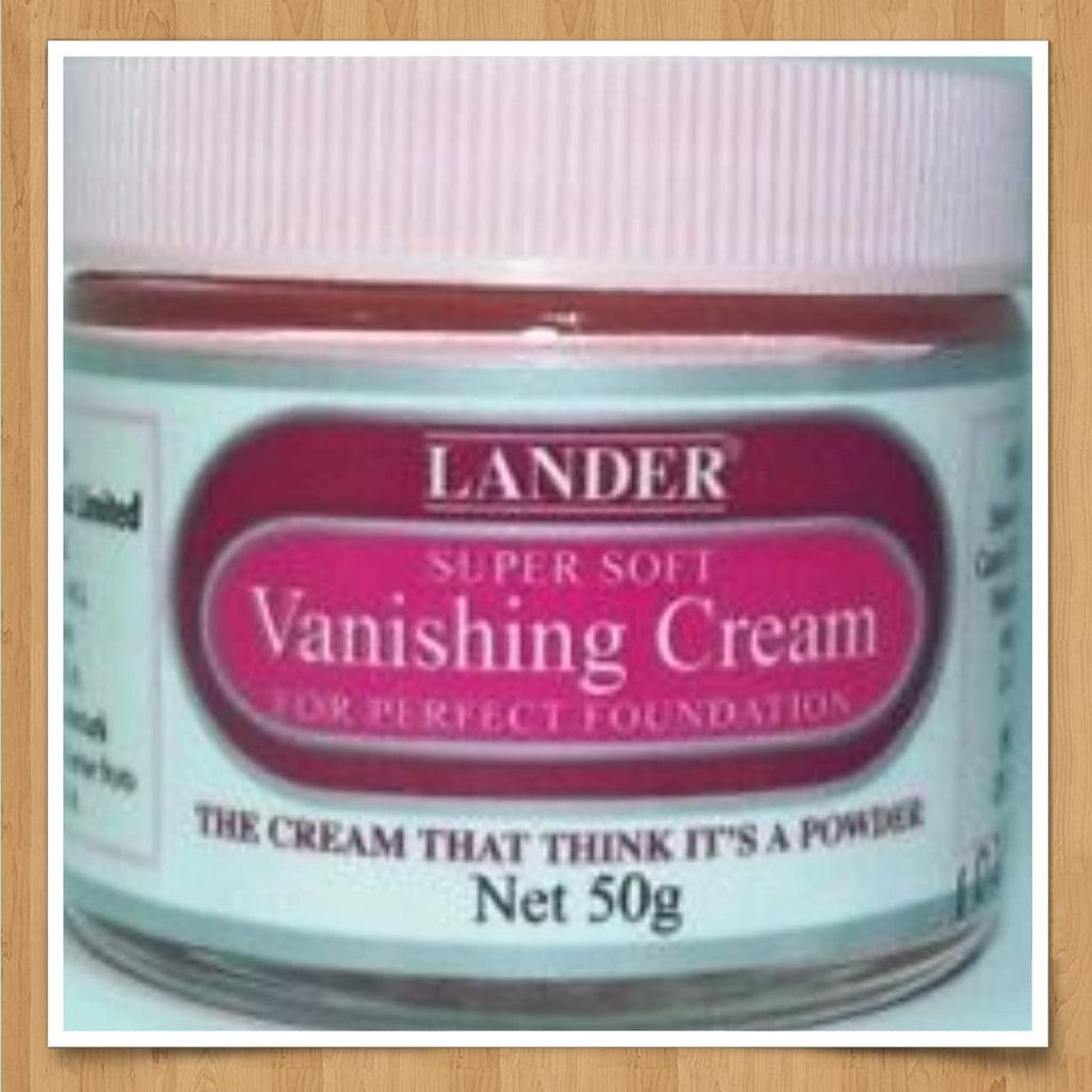 Jamaican Lander Vanishing Cream – Ultra-Soft Foundation Alternative 50g (Pack of 1)