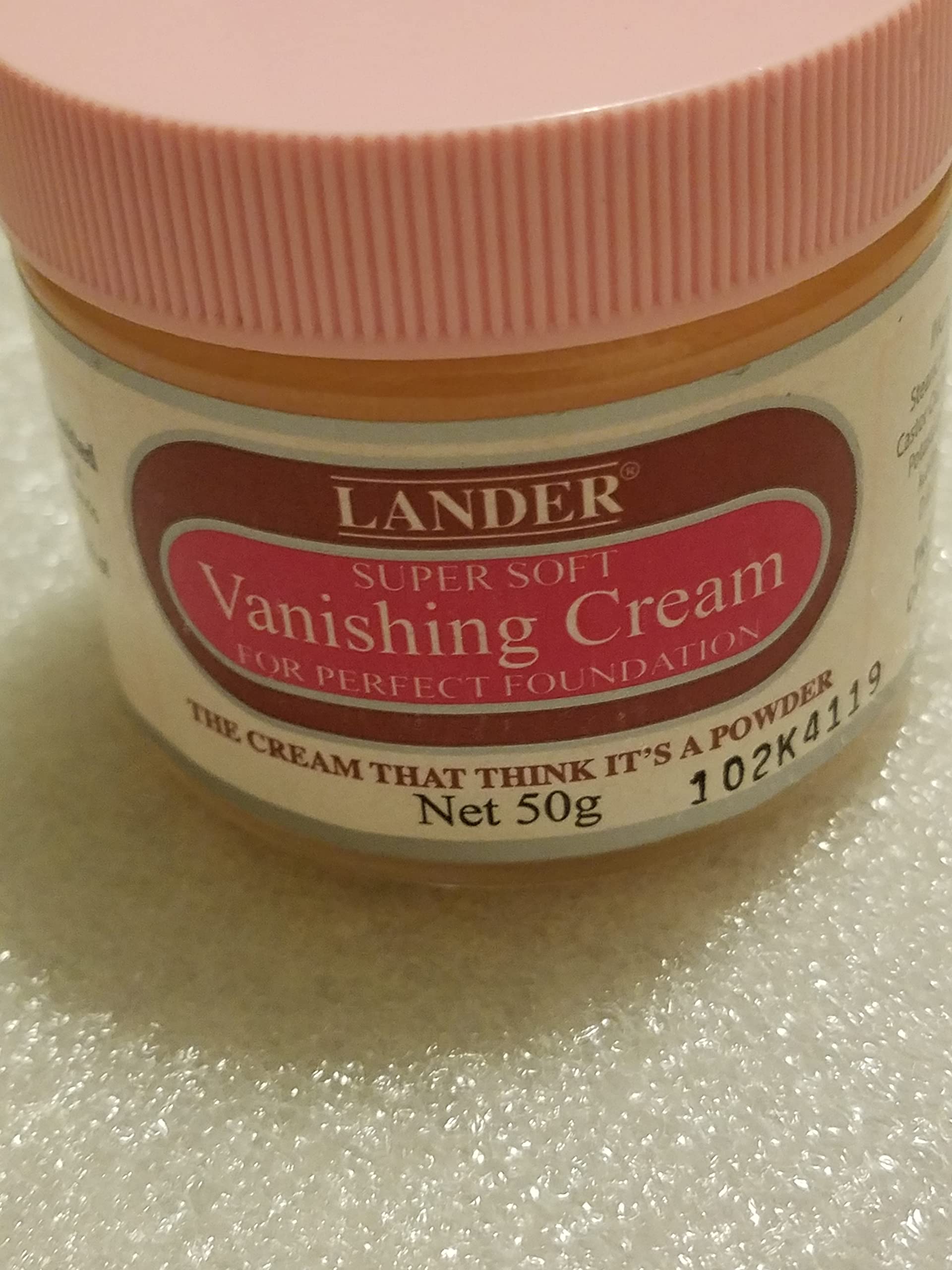 Jamaican Lander Vanishing Cream – Ultra-Soft Foundation Alternative 50g (Pack of 1)